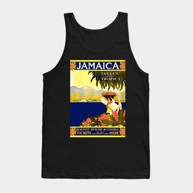 Vintage Travel Jamaica Tank Top by Urban_Vintage